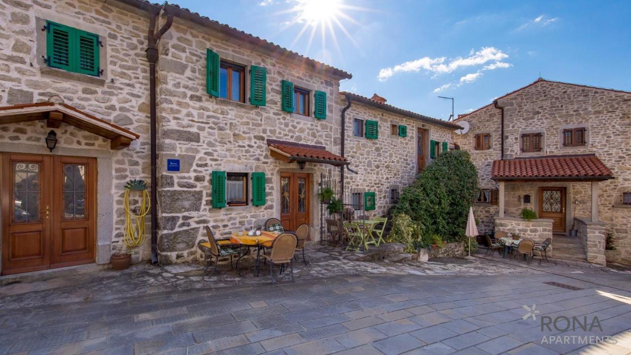 Rona Stone House Apartments Janja Boljun Exteriér fotografie