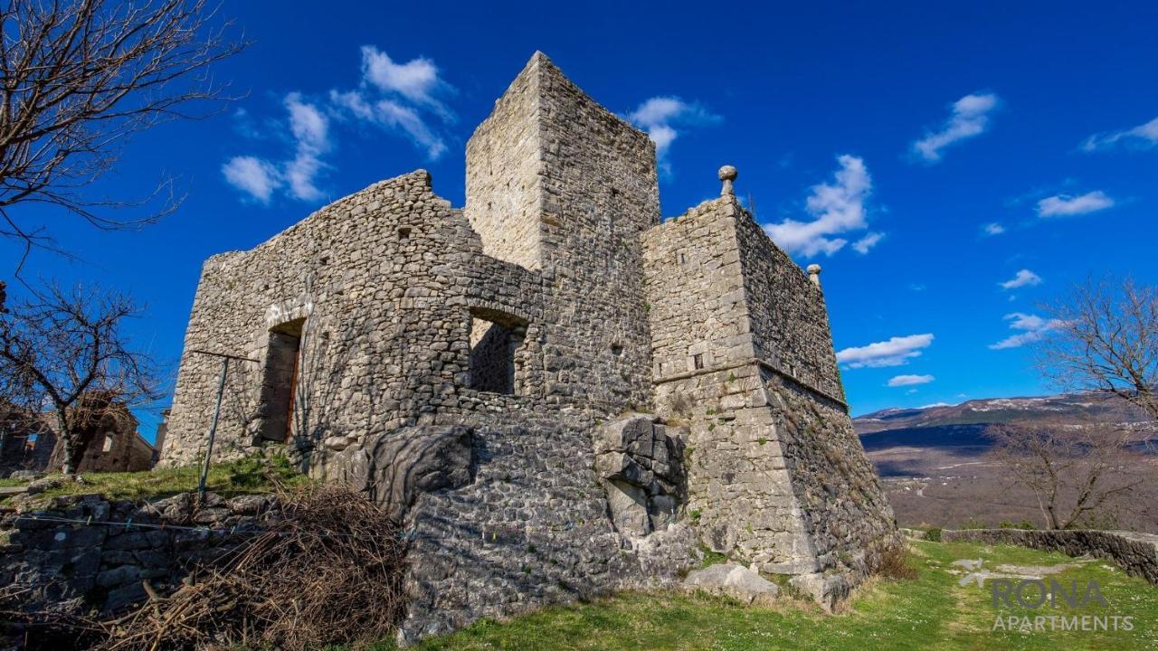 Rona Stone House Apartments Janja Boljun Exteriér fotografie
