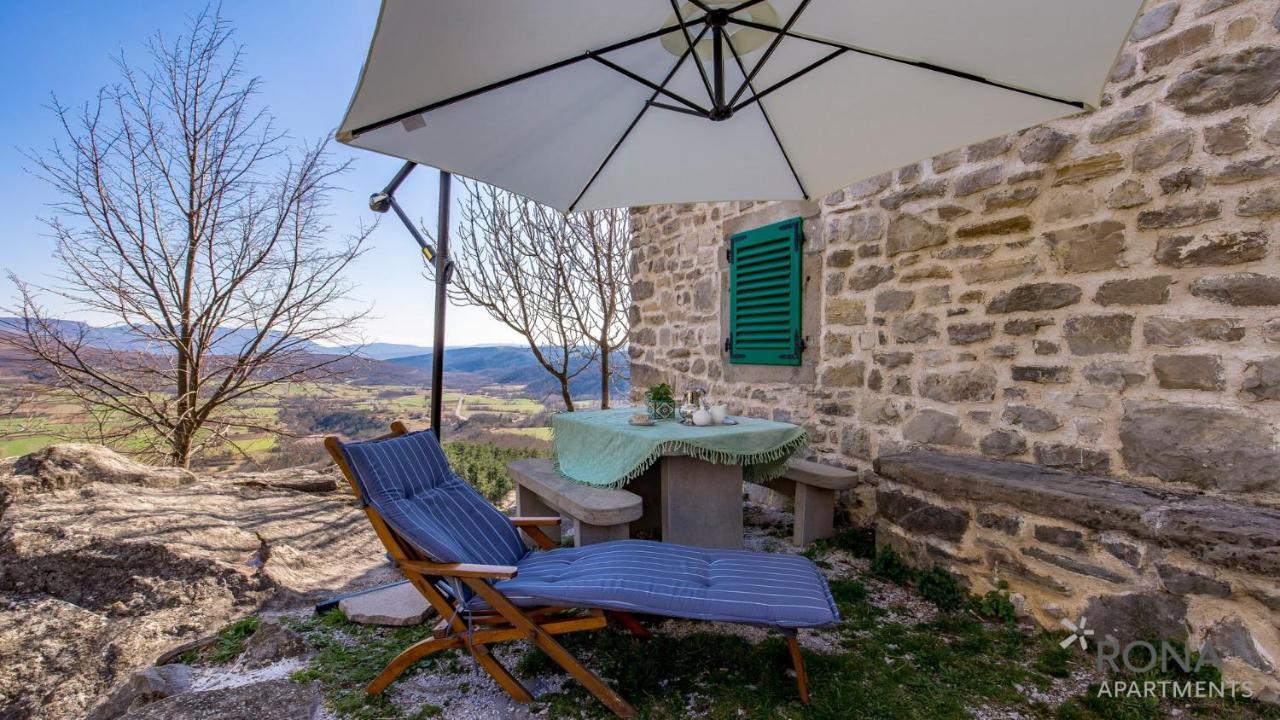 Rona Stone House Apartments Janja Boljun Exteriér fotografie